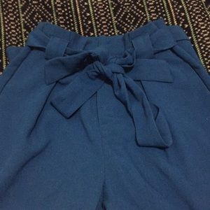 Never worn - TWIK paperbag self belt pants